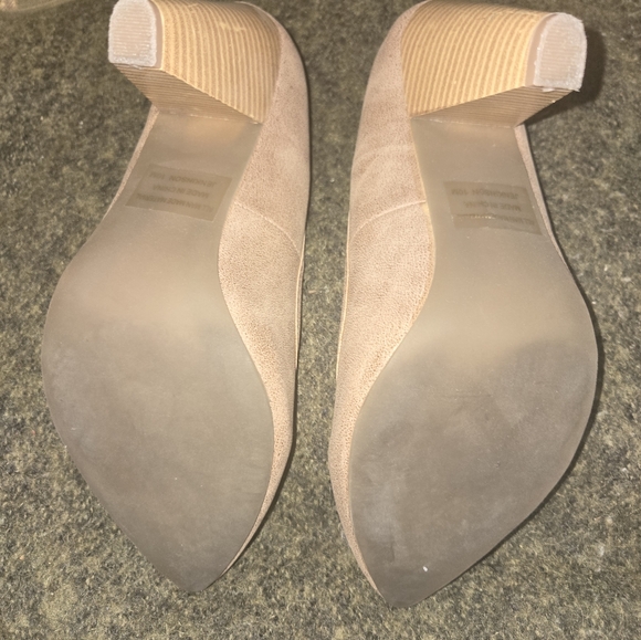 Rampage taupe 10M 3 inch stacked heel - Picture 4 of 10